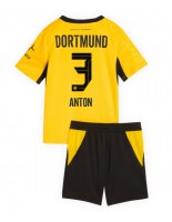 Borussia Dortmund Waldemar Anton #3 Domácí dres pro děti 2026-27 Krátký Rukáv (+ trenýrky)